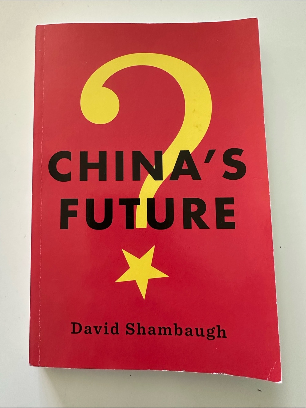 China’s Future by David Shambaugh- Book